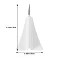 thumbnail image 2 of OULII 12Pcs Pushpin Clips White Metal for Office Use on Bulletin Board, 2 of 8