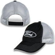 Ford Oval Black and Gray Mesh Hat