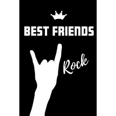 Best Friends Rock: Blank Lined Pattern Proud Journal/Notebook as a Birthday, Christmas, Wedding, Anniversary, Appreciation or Special Occ (Special Wedding Gifts For Best Friends)