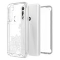 thumbnail image 2 of Moto G Stylus Case, Moto G Pro Case, KAESAR Graphic Design Shockproof Impact Resistant Protective Full-Body Rugged Clear Hybrid Bumper Case for Moto G Stylus/G Pro (Lace Flower), 2 of 5
