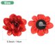 thumbnail image 3 of Uxcell 1-Pack Grandes Broches de Flor de Camelia Alfiler, Alfileres Delicados de Tela de Satén para Bodas/Fiestas [14cm, Rojo], 3 of 7