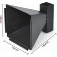 thumbnail image 4 of 14 X 14cm Target Stand + 100 Targets Air Pellet Trap Airsoft Rifle Black Funnel Banmo, 4 of 4