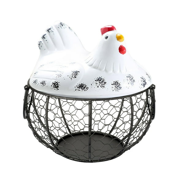 Easter Eggs Holder Organizer Storage Ceramic Fruit Container Kitchen Hen Heavy Duty Storage Bags with Zipper And Handles Sweater Containers Comforter Bags Clothes Fabric Storage with Canvas Wardrobe