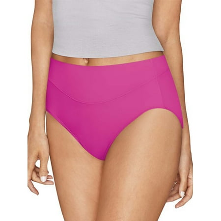 

Hanes Women s Signature Smoothing Microfiber Hi-Cut Underwear 6-Pack