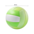 thumbnail image 2 of Size 5 Volleyball Indoor Volleyball Match Competition Training Pool Beach Game Volleyball Volley Ball for Adults Teenager Girls Boys Green, 2 of 10