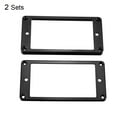 thumbnail image 2 of Ring Pickup Mounting Frame Flat Bottom 35 for Neck and 79 for Bridge Pickup Black 2 Set, 2 of 5