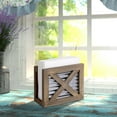 Autumn Alley Wooden Barn Door Rustic Paper Napkin Holder Farmhouse
