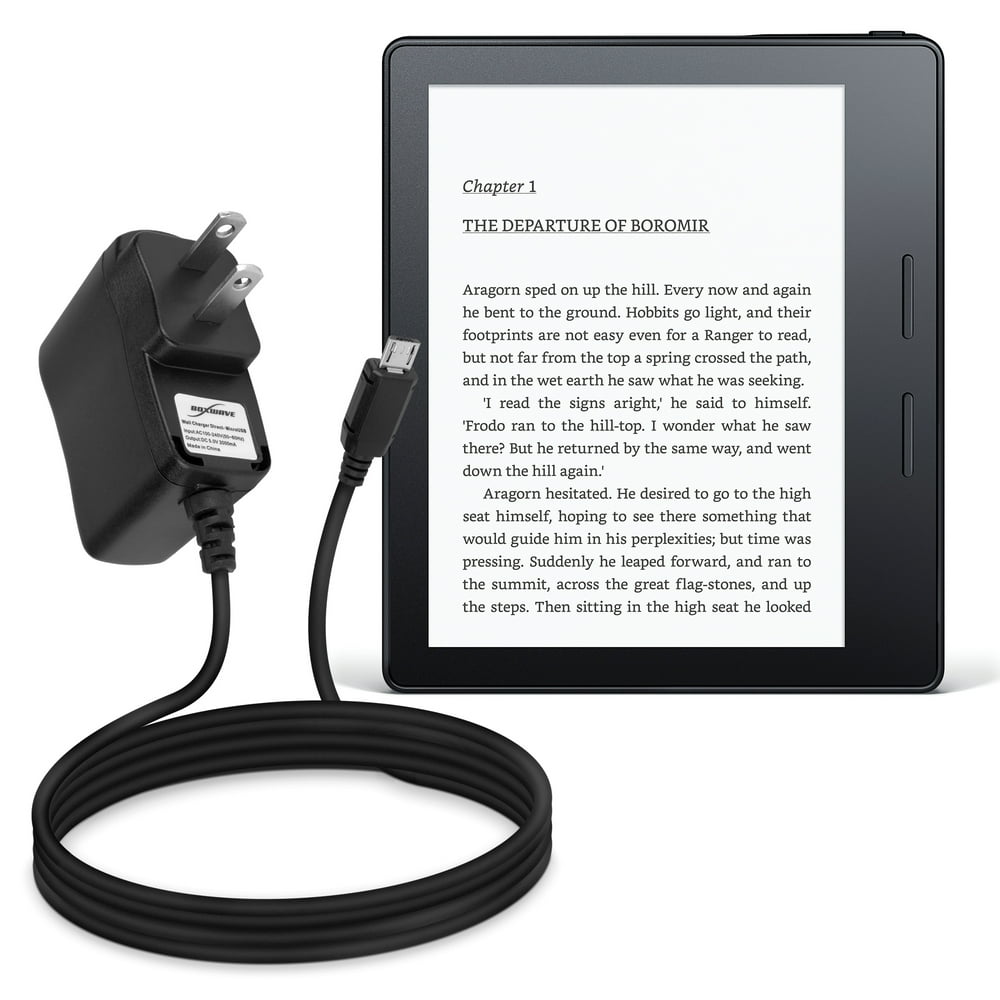 Amazon Kindle Oasis Charger, BoxWave [Wall Charger Direct] Wall Plug