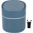 thumbnail image 5 of Elegant Mini Desktop Can - Efficiently Organizes Clutter for Home Kitchen Desk Features Lid for Clean Living Environment, 5 of 5