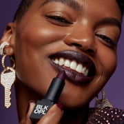 Black Opal Color Splurge Risque Matte Lipstick, Vampy Red