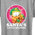 thumbnail image 3 of Garfield - Santas Little Helpers - Women's Short Sleeve Graphic T-Shirt, 3 of 5