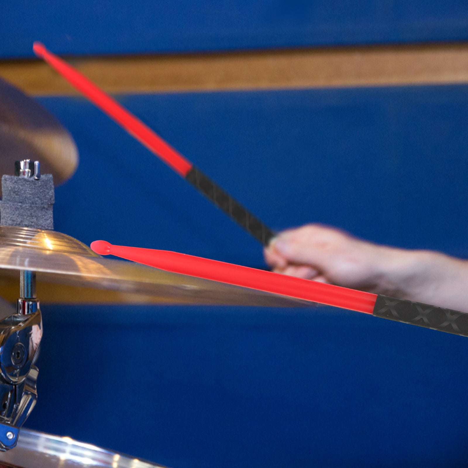 AURARMLET 5A Drum Sticks Rubber 5 Pairs For Adults Concerts 15 13X1 18X0 59in