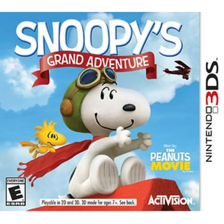 Peanuts Movie: Snoopy's Grand Adventure, Activision, Nintendo 3DS, (Best 3ds Adventure Games)