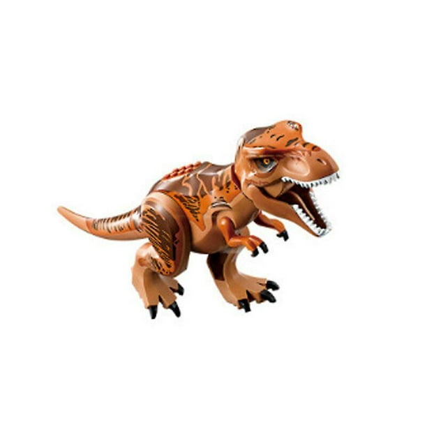 Auspicious jurassic Dinosaur Building Blocks Compatible Lego Rex Raptor Ankylosaur Action Figure Models
