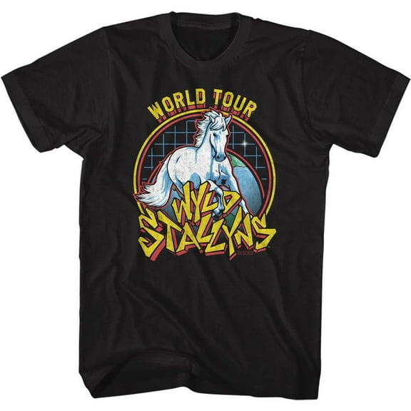 Bill and Ted Wyld Stallyns Black T-Shirt