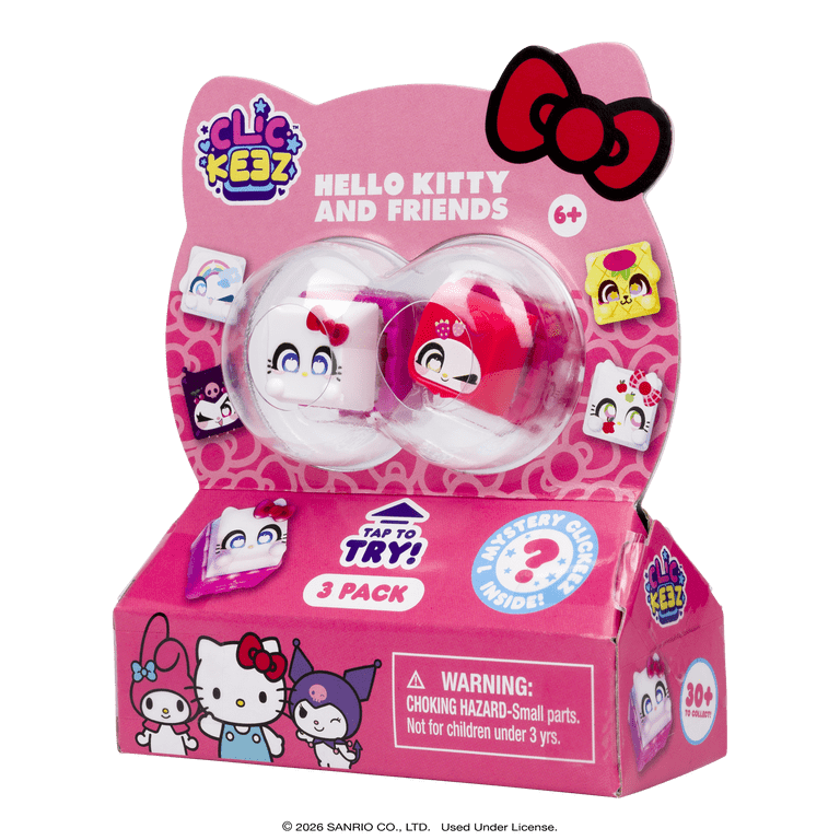 Clickeez Hello Kitty Series 1, 3-Pack Collectible Keys photo 8