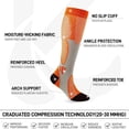 thumbnail image 4 of LOVEVER Compression Socks for Woman & Man Unisex 20-30mmHg Knee high Plus Size Wide Calves for Flying Running, 4 of 6