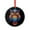 Pattern-3, variant on Two Cute, Happy Owls in Love Christmas Ornament Owl Gifts for Owl Lovers Round Ornament Appreciation Gifts Ornaments for Xmas Tree