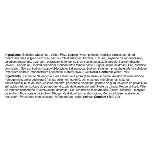 Pillsbury Pizza Pops, Pepperoni, Frozen Pizza Snacks, 380 g, 4 ct, 4 pizza snacks, 380 g