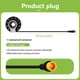 thumbnail image 4 of 3X Sensor de Pedal de Bicicleta Eléctrica con 12 Imanes, Conector Impermeable, Cable de Asistencia Eléctrica para Bicicleta Eléctrica, 4 of 5