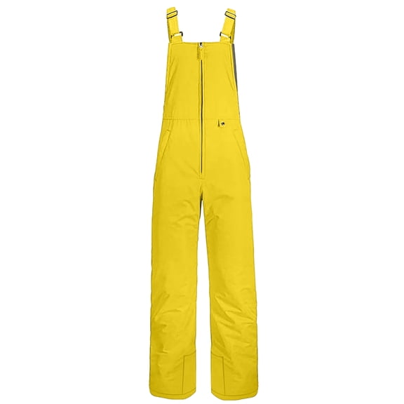 Women's Insulated Waterproof Ski Bibs Overalls Winter Snowboarding Pants Overalls Adjustable Strap Jumpsuit with Pockets