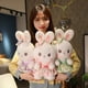thumbnail image 2 of 1pc 30-70cm Rabbit Doll Soft Plush Toy Rural Bunny Appease Toy For Kids Cute Plush Stuffed Animal Sleeping Toys Wedding OranmentPurple40cm Deng Xun unisex, 2 of 2