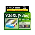 thumbnail image 1 of Cartuchos de tinta y tóner H-Party 936XL 936 9125e para HP OfficeJet, 1 of 7