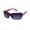 Hot Pink/White, variant on Newbee Fashion - Kids Girls Cute Bow Fashion Sunglasses One Piece Shield Lense (4-12 Years) UV Protection