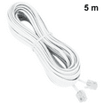 thumbnail image 2 of Telephone Cable to Male Modular Telephone Extension Lead Cable Cord,Telephone Cable With Standard RJ11 Plug Line Couplers, 2 of 9