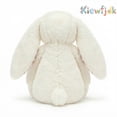 thumbnail image 4 of Kiewfjdk Easter Bunny Plush Toys Blossom White, 12" Soft Plush Bunny Stuffed Animal with Floppy Ears, Easter Decorations & Basket Stuffers, Long Ear Stuffed Rabbit Toys for Kids, Boys, Girls Age 3+, 4 of 9