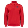 thumbnail image 2 of Unisex Cutter & Buck Red Binghamton Rumble Ponies Clique Lift Eco Performance Half-Zip Pullover Top, 2 of 3