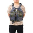 thumbnail image 6 of Lixada Outdoor Fishing Vest Pack Multi Pocket Breathable Mesh Fishing Vest Waistcoat Jacket, 6 of 7