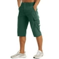 thumbnail image 2 of Mens Capri Pants Summer Casual Lightweight Breathable Straight Leg Cropped Work Pants with Pockets, 2 of 8