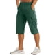 thumbnail image 1 of Pantalones cortos ligeros 7/8 para caminar para hombre - Pantalones de pesca de secado rápido con bolsillo para cinturón, 1 of 7