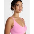thumbnail image 4 of Joyspun Women’s Seamless Plunge Pullover Bralette, Sizes S-XXXL, 4 of 5