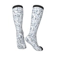 thumbnail image 4 of Haiem Dock Rudder Socks, Funny Novelty Crazy Design Cotton Socks Sports Socks Knee High Socks For Men, Women,1Pairs - Gift For Working Friends, 4 of 9