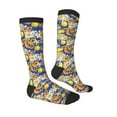 thumbnail image 3 of Balery Sicilian Style Fun Novelty Socks Men'S Women'S Crew Socks Funny Crazy Novelty Socks Quirky And Cool Socks, 3 of 9