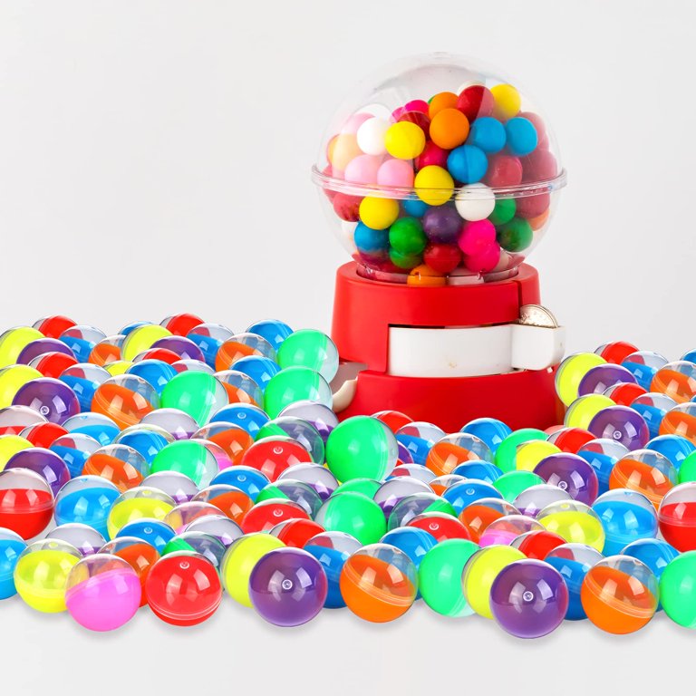 OSALADI Cápsulas Transparentes Vacías De 50 Mm Para Máquinas Dispensadoras – Pack De 50 Piezas Para Sorpresas De Cumpleaños Y Fiestas