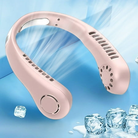 

Xewsqmlo Bladeless Mini Sports Fan Low-noise Mini Portable Fan for Camping Hiking Fishing