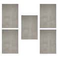 thumbnail image 1 of Furnish My Place Abstract Contemporary Stripes Modern Plush Two Tone High Low Pattern Rug, Abstract Area Rug, Pet-Friendly Carpet, Made in USA - Easy Fit Brown, 2' x 3' Rectangle - Set of 3, 1 of 5