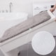 thumbnail image 3 of Alfombra de baño esponjosa lavable a máquina, antideslizante, de microfibra ultra absorbente, que protege los dedos de los pies, cómoda y agradable para el baño, la cocina, el pasillo y la sala de, 3 of 7