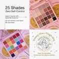 thumbnail image 4 of KimChi Chic Beauty Twenty Five Eyeshadow Palette, 01 Send Me Sprinkles, 25 Pigmented Rainbow Shades, 0.5 oz, 4 of 5