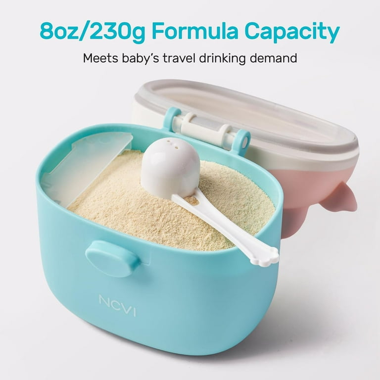 NCVI Baby Formula Dispenser On The Go, Formula Container to Go, Formula  Holder for Travel, Outdoor Picnic with Baby Infant, Portable Container for