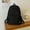 LLNew--Black, variant on 100Fens Cute Aesthetic Backpack Y2K Simple Solid Color Kawaii Backpacks Travel Laptop Backpack Large Capacity