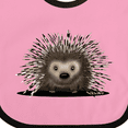 thumbnail image 4 of Inktastic Porcupine Boys or Girls Baby Bib, 4 of 4