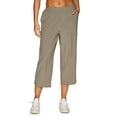 thumbnail image 3 of RBX Active Women's Quick Drying Relaxed Woven Capri Pant with Zipper Pocket, 3 of 10
