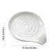 thumbnail image 3 of Reposaculas de cerámica para cocina | Portautensilios resistente al calor para cucharones, espátulas Utensilios de cocina | Soporte de cucharas sólido sin inclinación para la encimera de cocina, 3 of 7