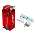 thumbnail image 5 of Accesorios de modificación personalizados para coche RASTP, recipiente de aceite cuadrado, separador de gas y aceite, recipiente de filtro de recuperación de aceite residual secundario- Gree red dontodent Kuyhfg Sin marca, 5 of 5