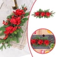 thumbnail image 2 of Oliegs Christmas Decorations Red Berry For Wall Festive Greenery For Party, 2 of 7