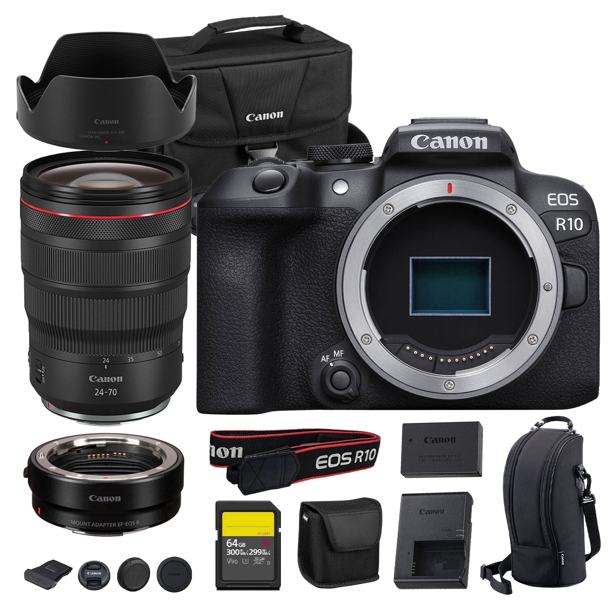 Canon EOS 5D Mark IV GPS/WiFi DSLR Camera + Battery Grip + EXT